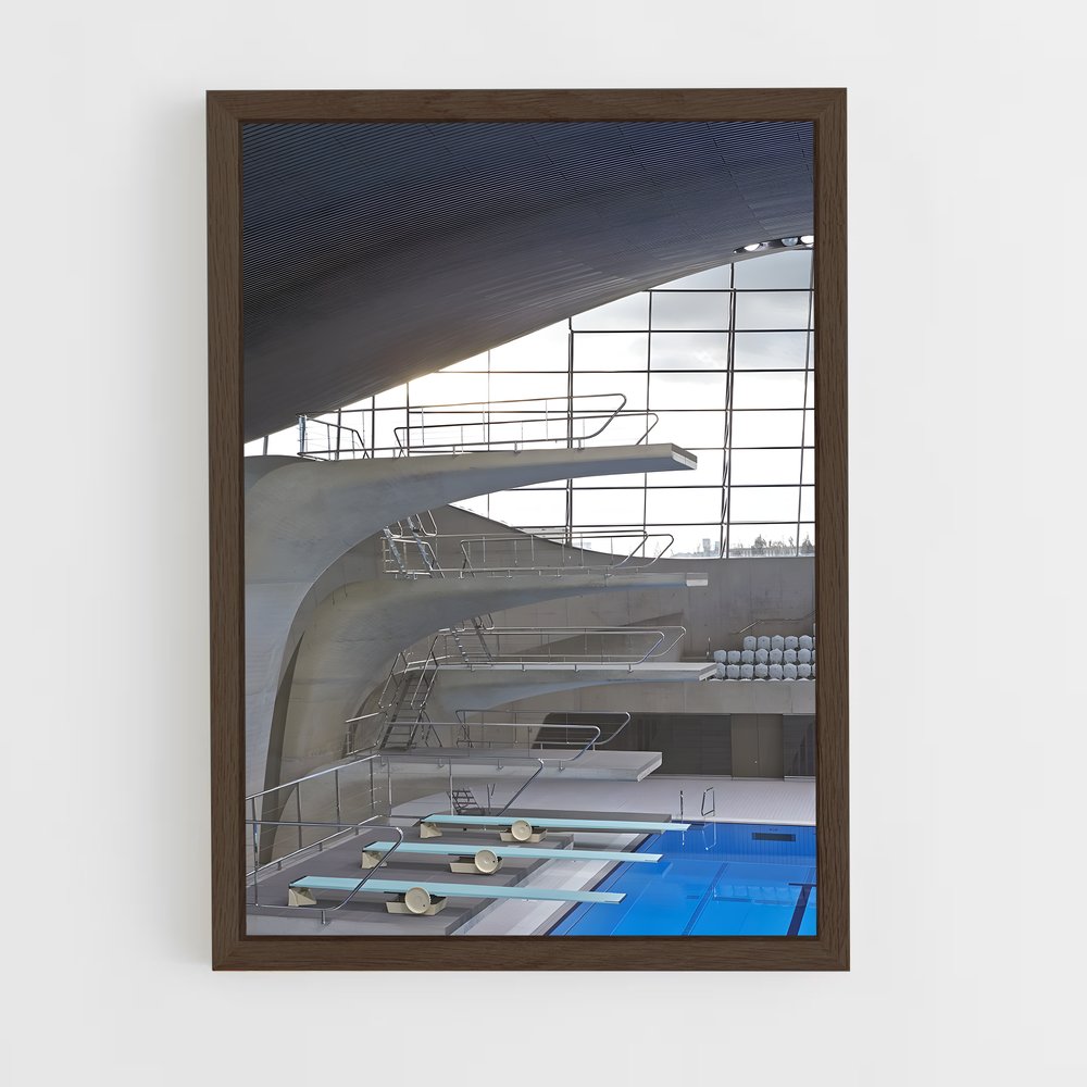 Poster Aquatics Dream – affiche Plongeon depuis une plateforme (vue 5)